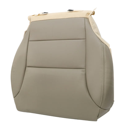 For 2012-2016 Honda CR-V Front Driver & Passenger Bottom & Top Leather Seat Cover Tan