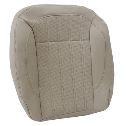 For 2013-2016 Mercedes Benz GL350 GL450 Front Driver & Passenger Bottom Leather Seat Cover Tan