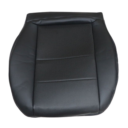 For 2008-2014 Mercedes Benz C250 C300 C350 Driver & Passenger Bottom & Top Replacement Leather Seat Cover Black