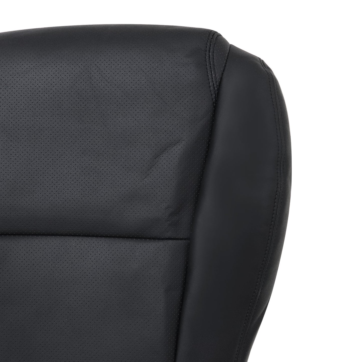 For 2006-2011 Lexus GS350 GS450h GS460 Front Driver Bottom Leather Seat Cover Black