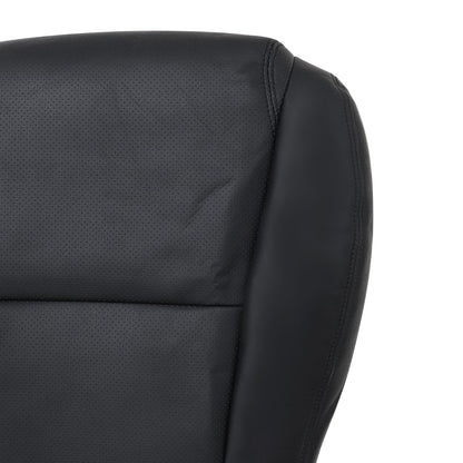For 2006-2011 Lexus GS350 GS450h GS460 Front Driver Bottom Leather Seat Cover Black