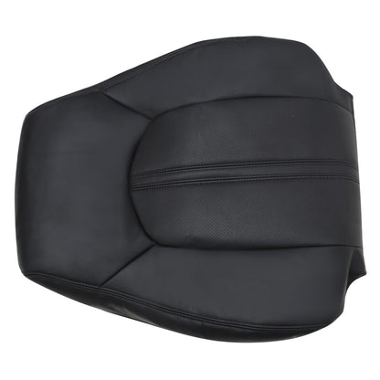 For 2008-2013 Cadillac CTS Front Driver & Passenger Bottom & Top Leather Seat Cover Black