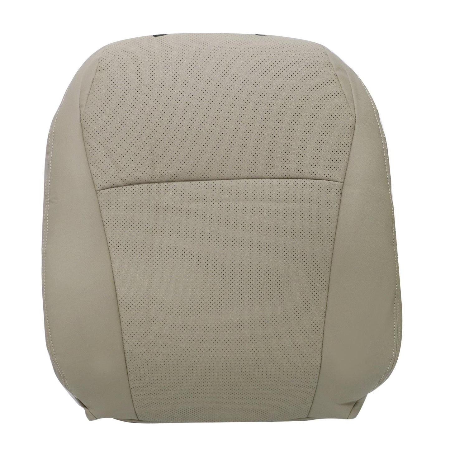 For 2004-2013 Toyota Highlander Front Driver & Passenger Bottom & Top Leather Seat Cover Tan