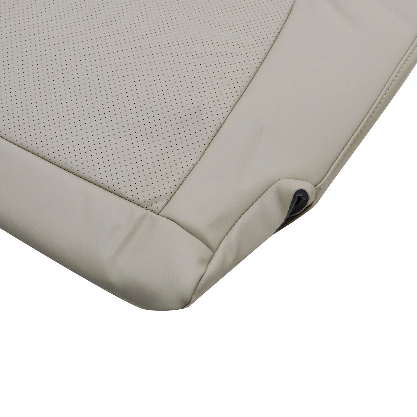 For 2008-2015 Lexus LX570 Front Driver & Passenger Bottom & Top Perforated Leather Seat Cover Tan