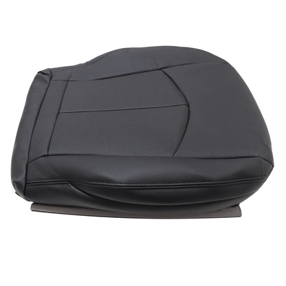 For 2003-2009 Mercedes Benz E63 E280 E300 E320 E350 E500 E550 Driver Bottom & Top PERFORATED Leather Seat Cover Black