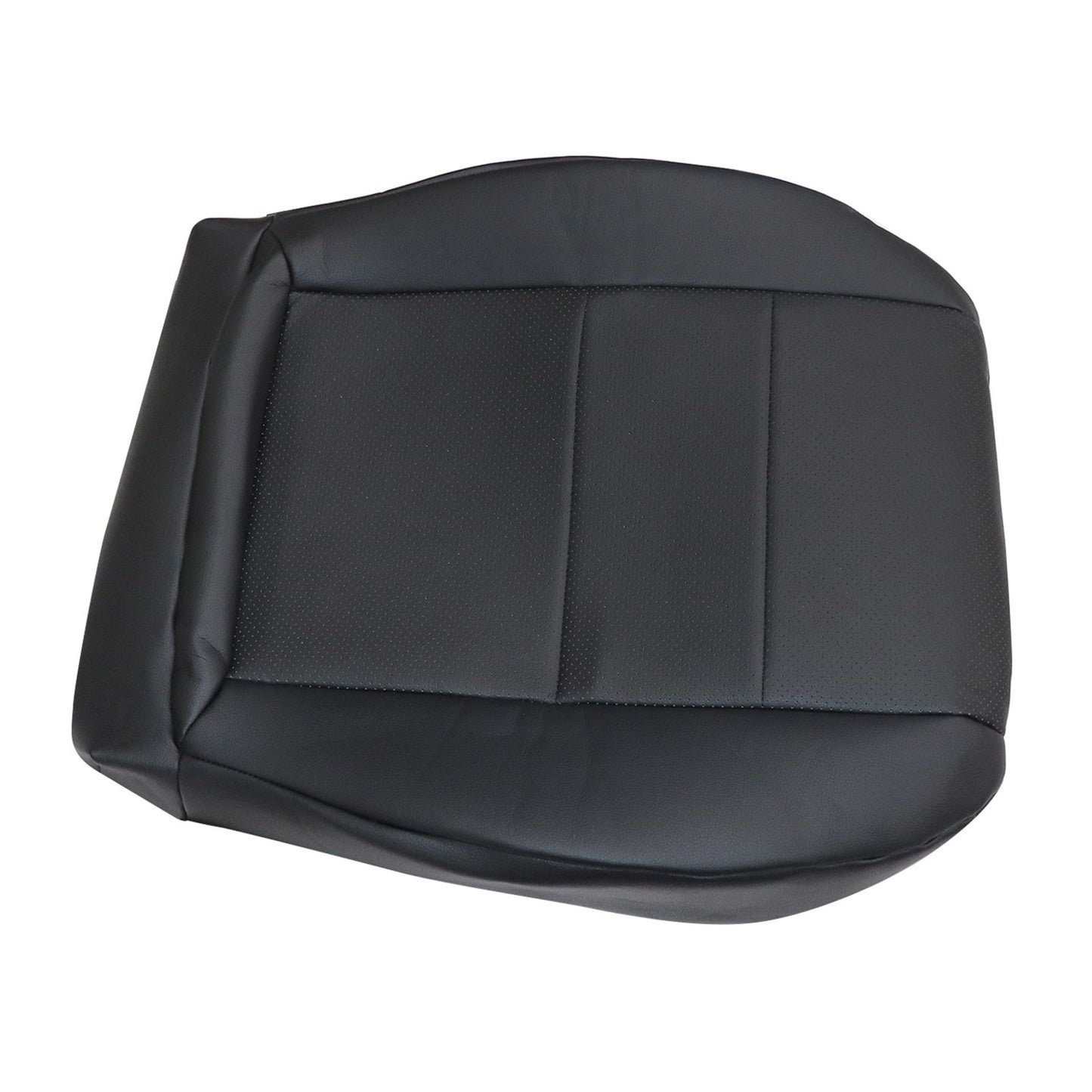 For 2008-2014 Mercedes Benz C250 C300 C350 Driver & Passenger Bottom & Top Replacement Leather Seat Cover Black