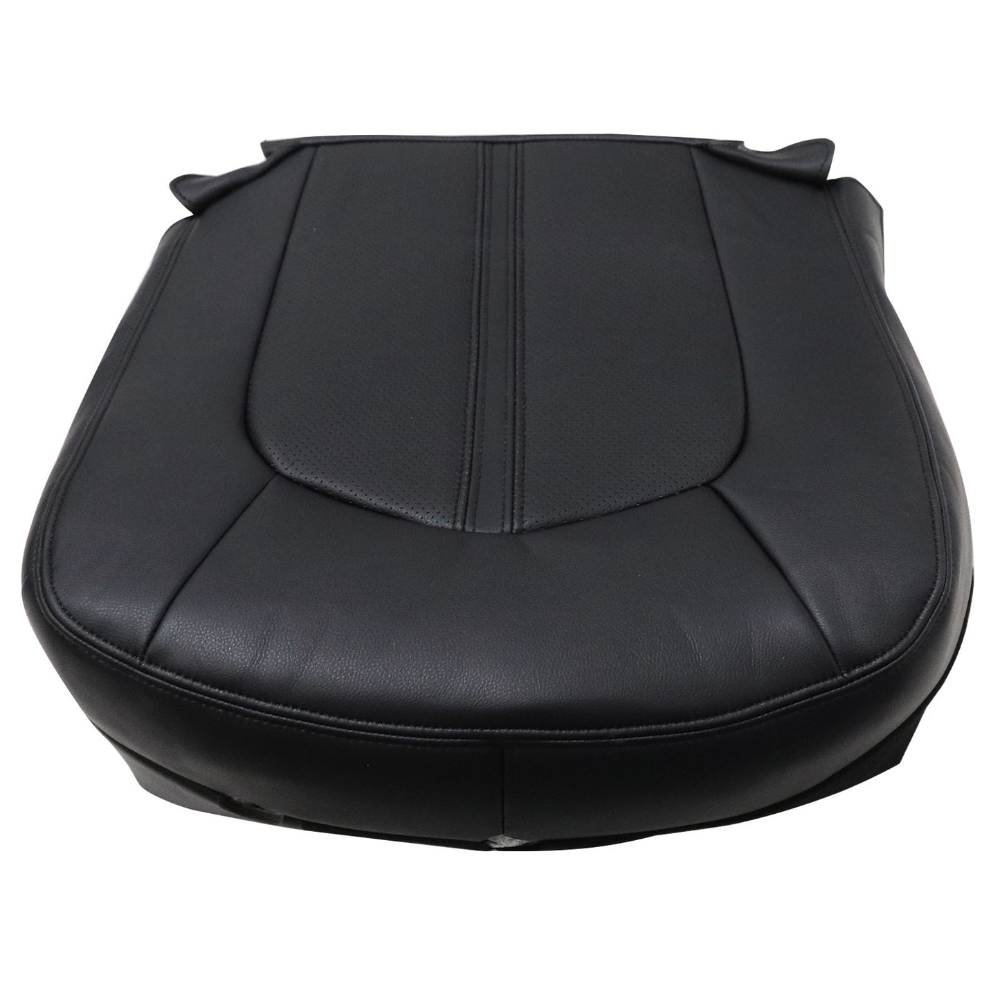 For 2008-2013 Cadillac CTS Front Driver & Passenger Bottom & Top Leather Seat Cover Black