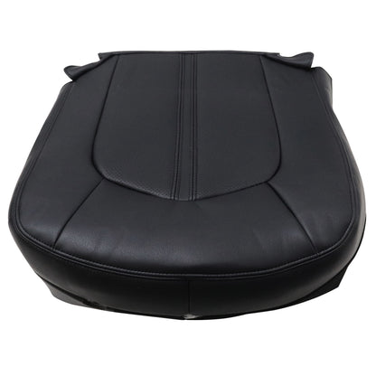 For 2008-2013 Cadillac CTS Front Driver & Passenger Bottom & Top Leather Seat Cover Black