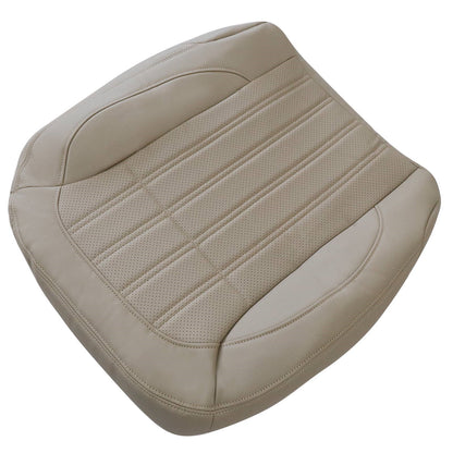 For 2013-2016 Mercedes Benz GL350 GL450 Front Driver & Passenger Bottom Leather Seat Cover Tan