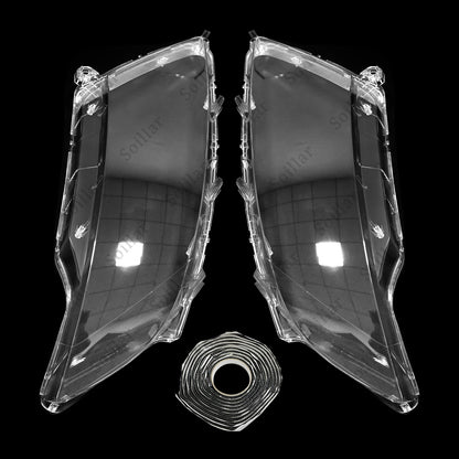 Pair Front Headlight Headlamp Lens Covers Left&Right For Lincoln MKX 2014-2018