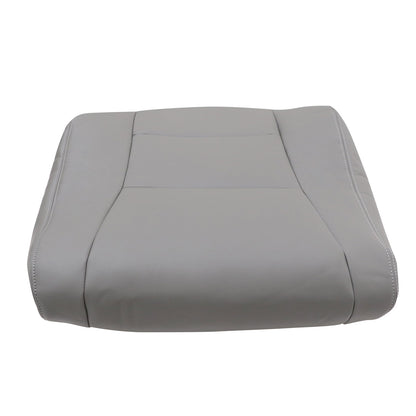 For 1998-2007 Toyota Land Cruiser Front Driver & Passenger Bottom & Top Leather Seat Cover Gray