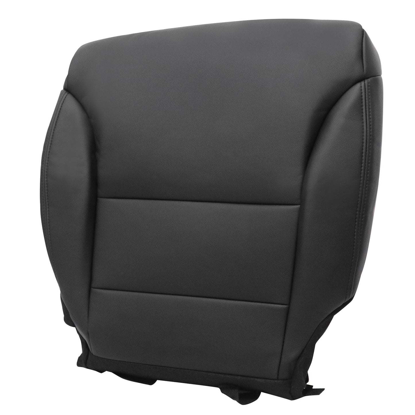 For 2012-2016 Honda CR-V Front Driver & Passenger Bottom & Top Leather Seat Cover Black