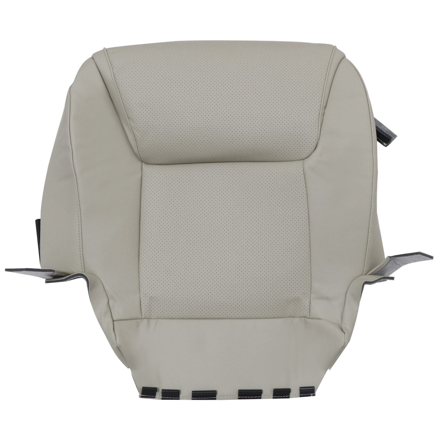 For 2008-2015 Lexus LX570 Front Driver & Passenger Bottom & Top Perforated Leather Seat Cover Tan