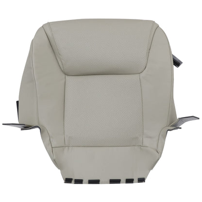 For 2008-2015 Lexus LX570 Front Driver & Passenger Bottom & Top Perforated Leather Seat Cover Tan