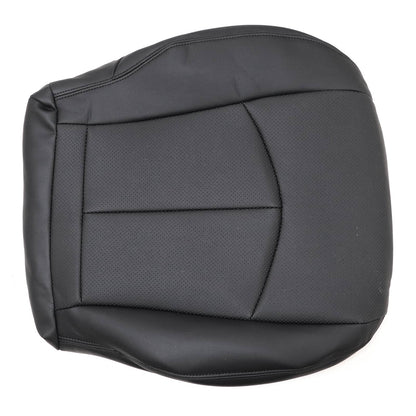 For 2003-2009 Mercedes Benz E63 E280 E300 E320 E350 E500 E550 Driver Bottom & Top PERFORATED Leather Seat Cover Black