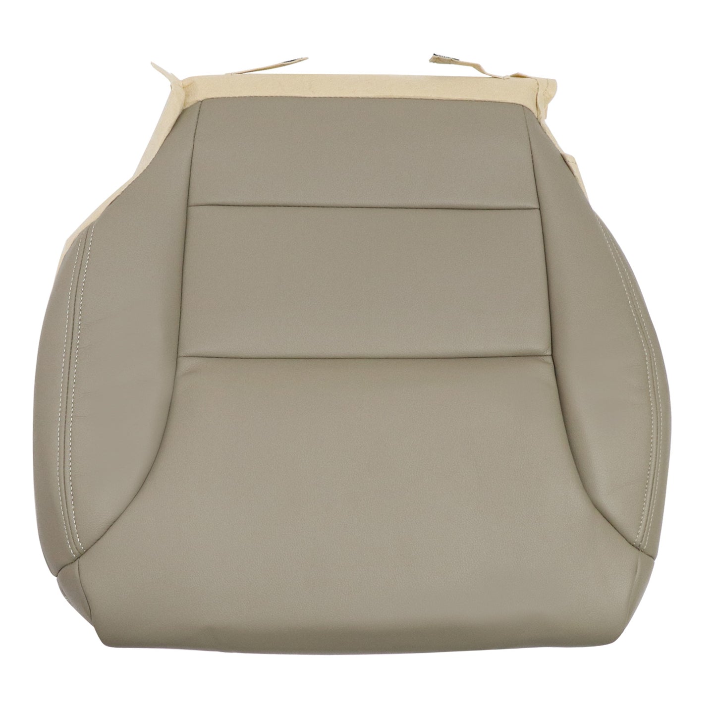 For 2012-2016 Honda CR-V Front Driver & Passenger Bottom & Top Leather Seat Cover Tan