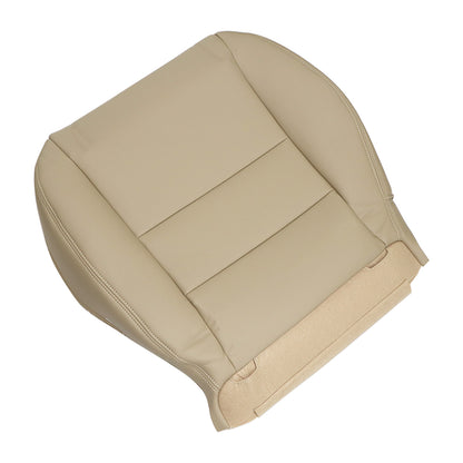 For 2003-2007 Honda Accord 4DR Front Driver & Passenger Bottom & Top Leather Seat Cover Tan