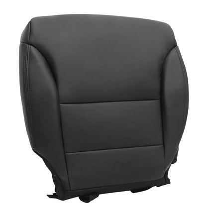 For 2012-2016 Honda CR-V Front Driver & Passenger Bottom & Top Leather Seat Cover Black