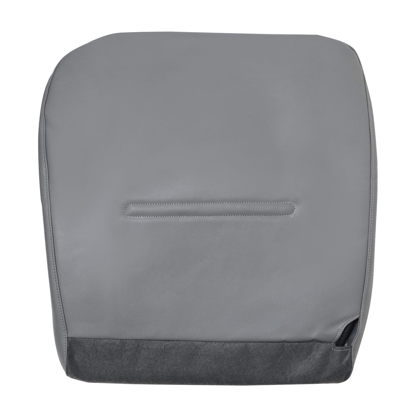 For 2001-2007 Ford F250 F350 F450 Driver-Passenger Bottom-Top Seat Cover Gray
