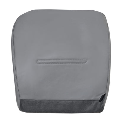 For 2001-2007 Ford F250 F350 F450 Driver-Passenger Bottom-Top Seat Cover Gray