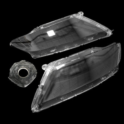 Pair Front Headlight Headlamp Lens Covers Left&Right For Lincoln MKX 2014-2018