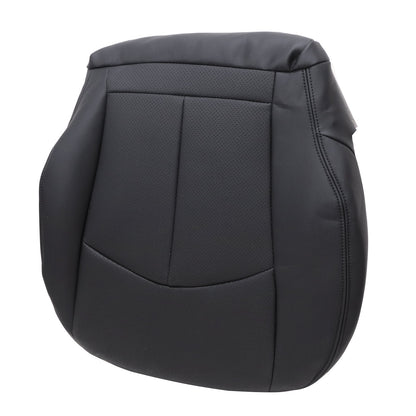 For 2003-2009 Mercedes Benz E63 E280 E300 E320 E350 E500 E550 Driver Bottom & Top PERFORATED Leather Seat Cover Black