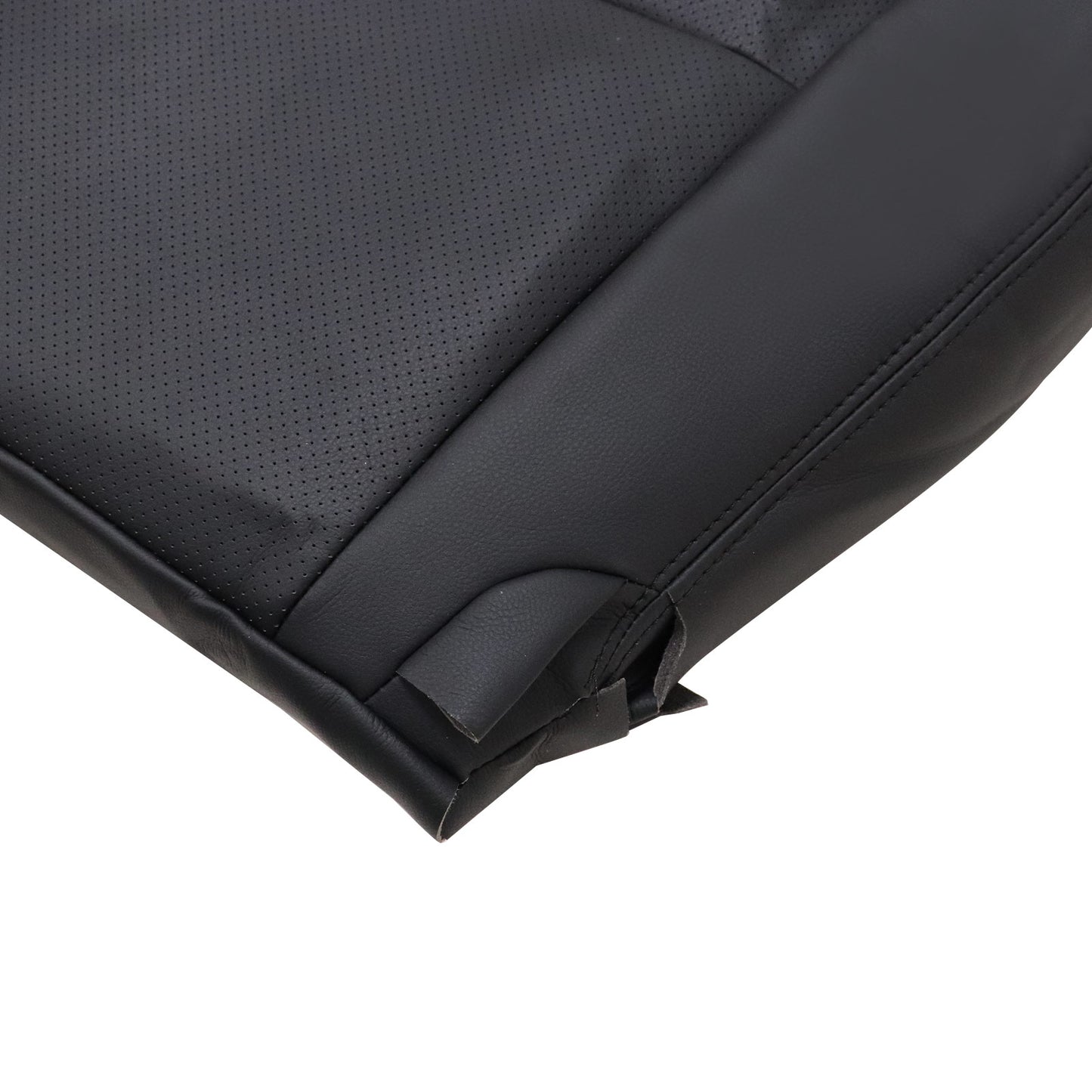 For 2006-2011 Lexus GS350 GS450h GS460 Front Driver Bottom Leather Seat Cover Black