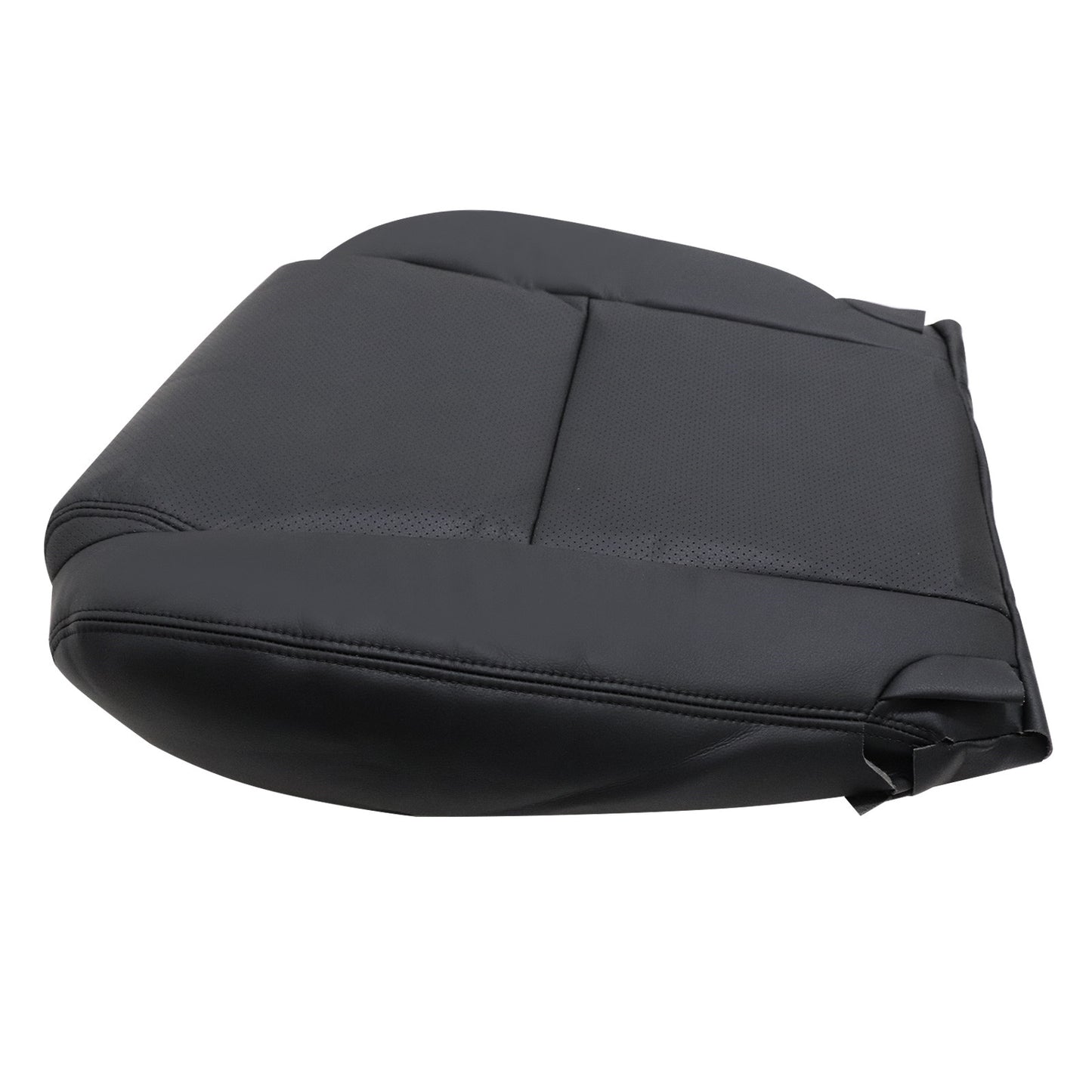 For 2006-2011 Lexus GS350 GS450h GS460 Front Driver & Passenger Bottom Leather Seat Cover Black