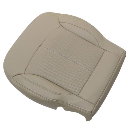 For 2010-2013 Buick LaCrosse Front Driver & Passenger Bottom & Top Leather Seat Cover Cashmere Tan