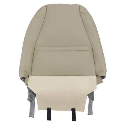 For 2004-2013 Toyota Highlander Front Driver & Passenger Bottom & Top Leather Seat Cover Tan