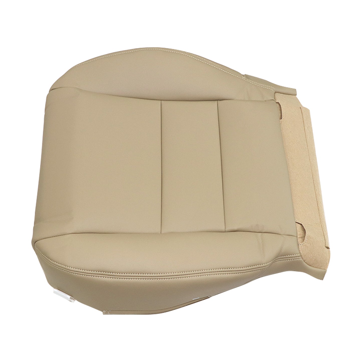 For 2003-2007 Honda Accord 4DR Front Driver & Passenger Bottom & Top Leather Seat Cover Tan