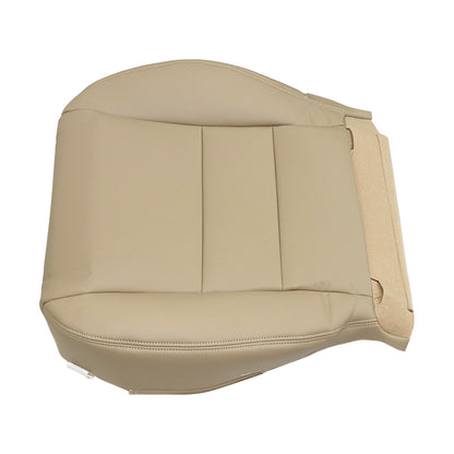For 2003-2007 Honda Accord 4DR Front Driver & Passenger Bottom & Top Leather Seat Cover Tan
