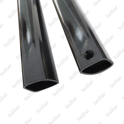Black Roof Rack Roof Rail For Land Cruiser LC100 1998-2006 Rail Rack Aluminum