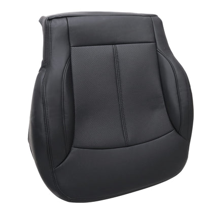 For 2010-2013 Buick LaCrosse Front Driver & Passenger Bottom & Top Leather Seat Cover Black