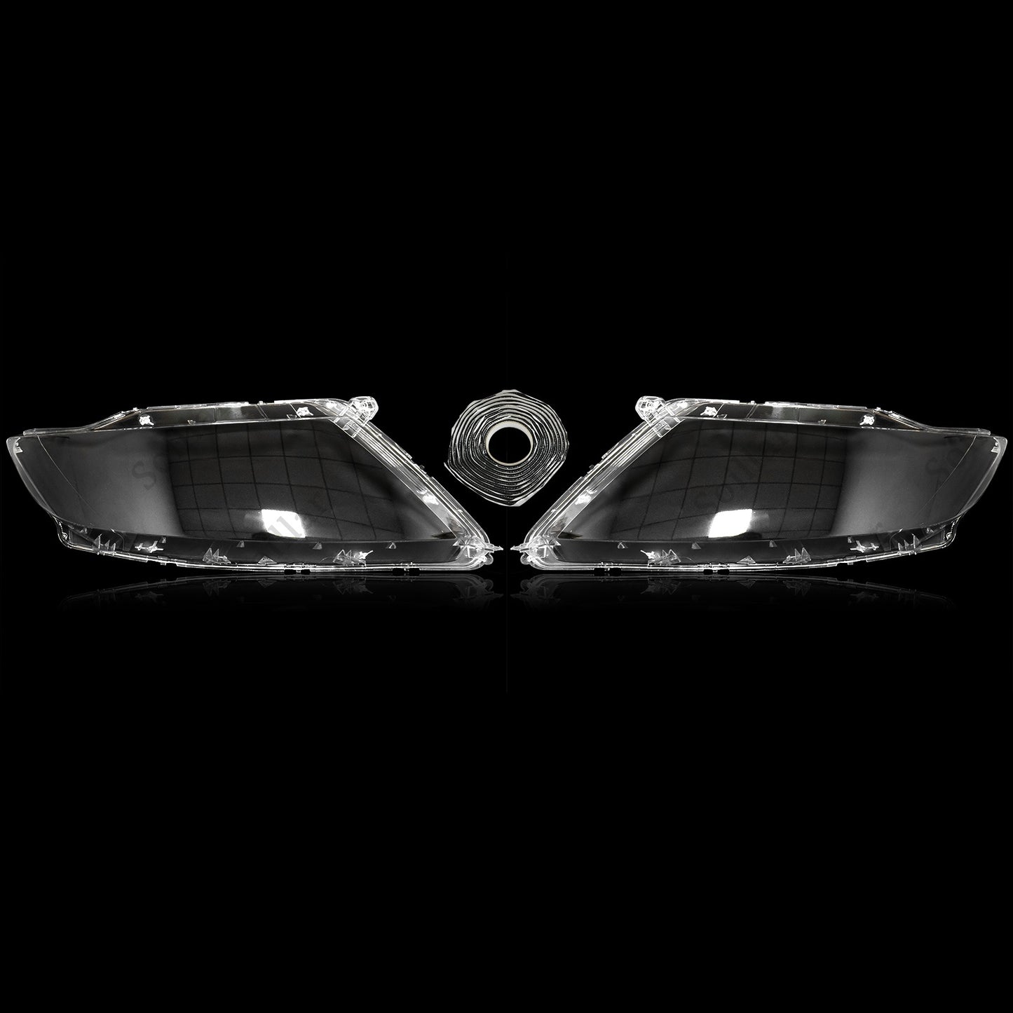 Pair Front Headlight Headlamp Lens Covers Left&Right For Lincoln MKX 2014-2018