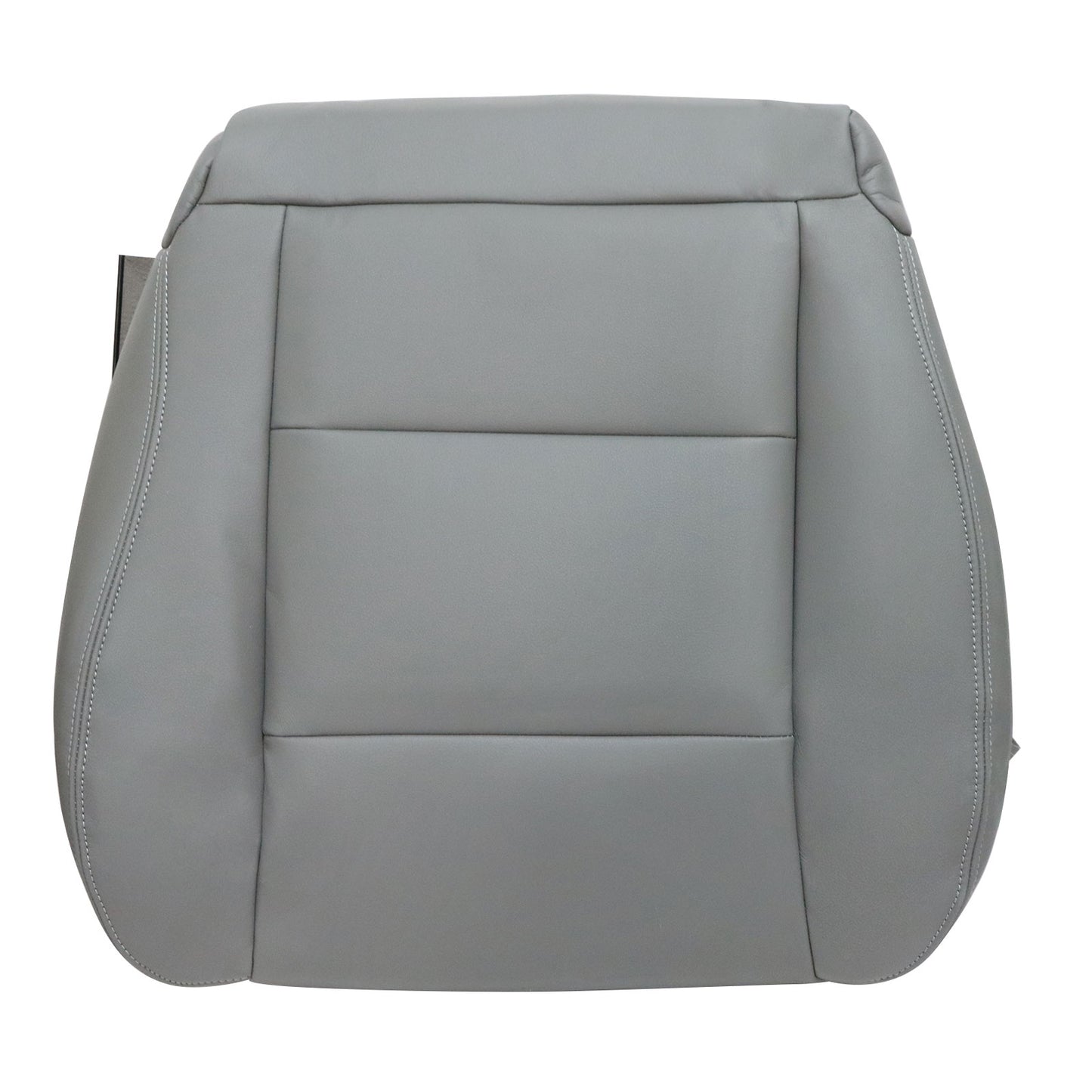 For 1998-2007 Toyota Land Cruiser Front Driver & Passenger Bottom & Top Leather Seat Cover Gray