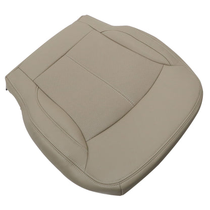 For 2010-2013 Buick LaCrosse Front Driver & Passenger Bottom & Top Leather Seat Cover Cashmere Tan