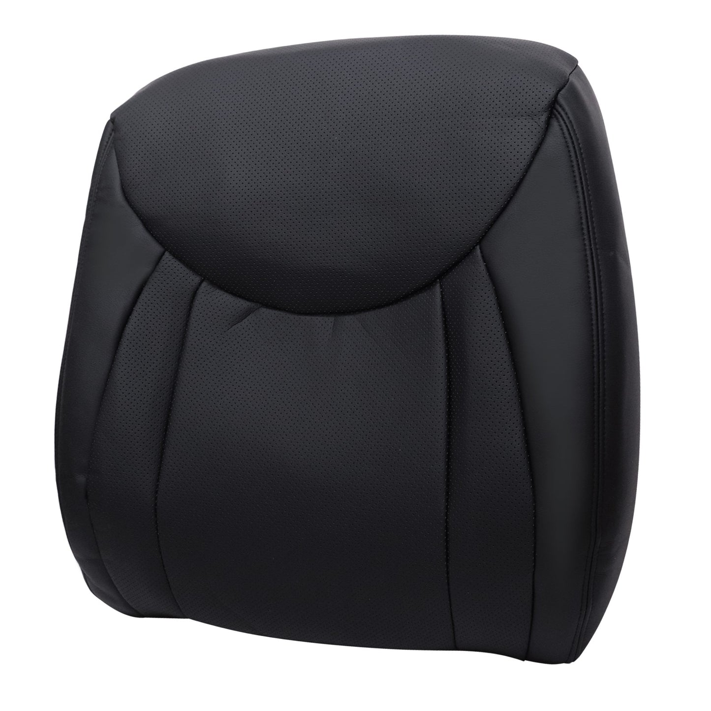 For 2001-2006 Lexus LS430 Front Driver & Passenger Bottom & Top Leather Seat Cover Black