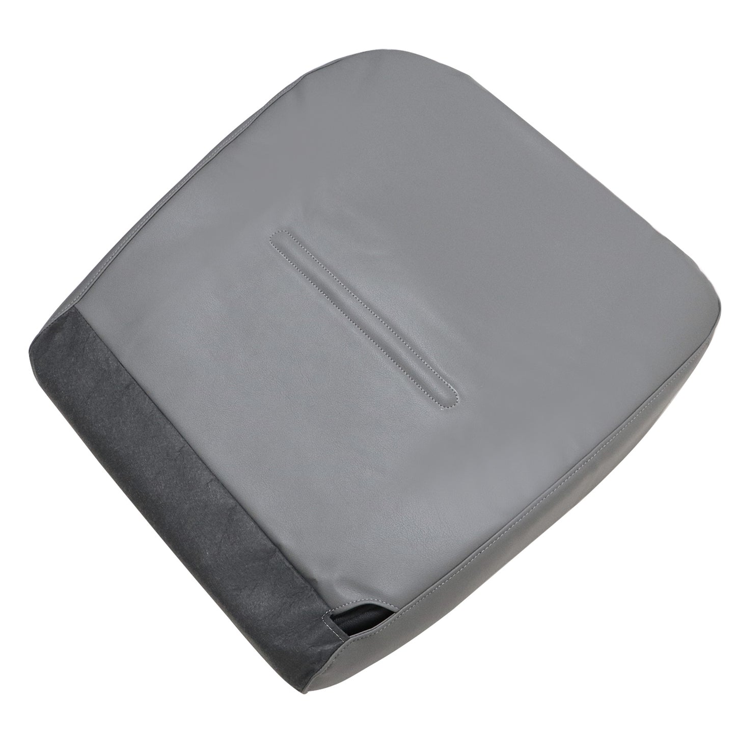 For 2001-2007 Ford F250 F350 F450 Driver-Passenger Bottom-Top Seat Cover Gray