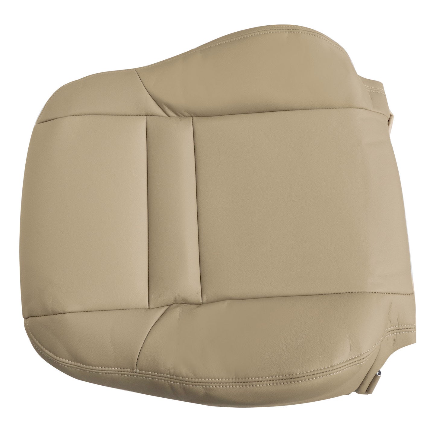 For 2003-2007 Honda Accord 4DR Front Driver & Passenger Bottom & Top Leather Seat Cover Tan