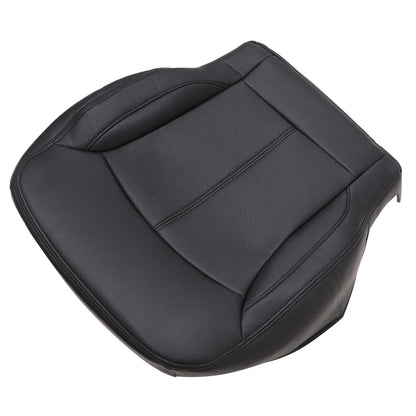 For 2010-2013 Buick LaCrosse Front Driver & Passenger Bottom & Top Leather Seat Cover Black