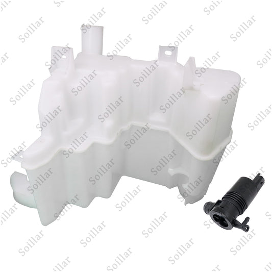 For 2014-2022 Infiniti Q50 Q60 Washer Reservoir Windshield Wiper Tank With Motor