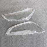 Pair Clear Headlight Lens Cover For Maserati Ghibli 4-Door 2014-2018 2019-2022