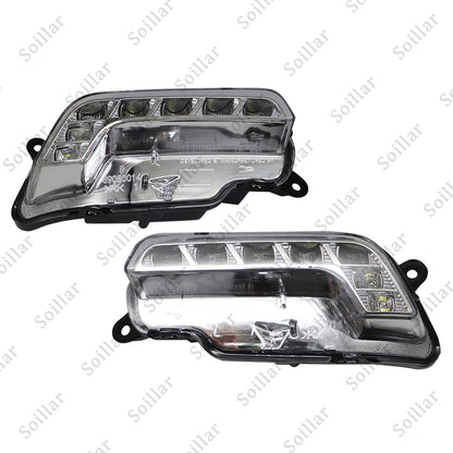 LED DRL Fog Lights Driving Lamps for Mercedes Benz E350 E550 E26 AMG 2010-2016