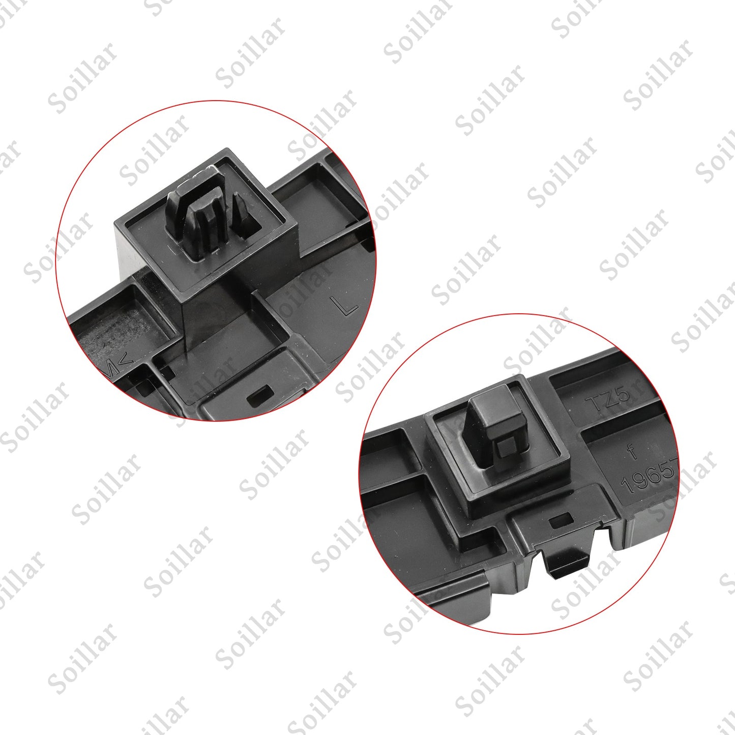 Fit 2017 18-2020 ACURA MDX Front Bumper DRIVER Side Fender Bracket Holder