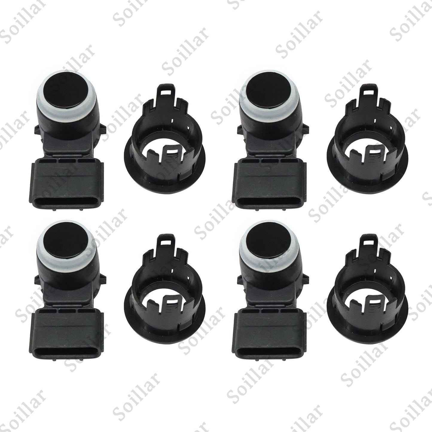 39680-TZ5-A01 Bumper Parking Sensor & Retainer For Acura MDX RLX 2014-2016 4Pcs