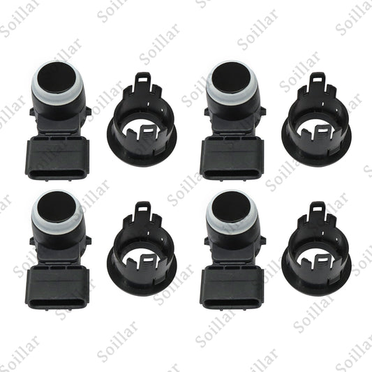 39680-TZ5-A01 Bumper Parking Sensor & Retainer For Acura MDX RLX 2014-2016 4Pcs