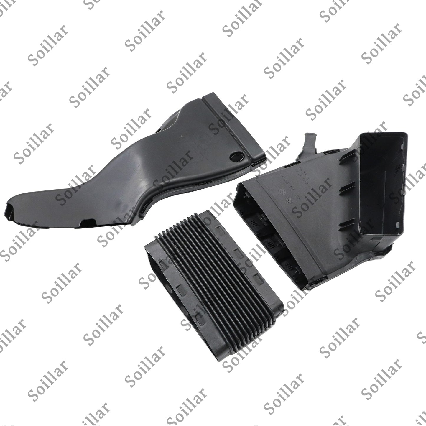 3x Air Filter Intake Manifold Duct Boot Bellows New For AUDI A4 RS4 S4 B6 B7