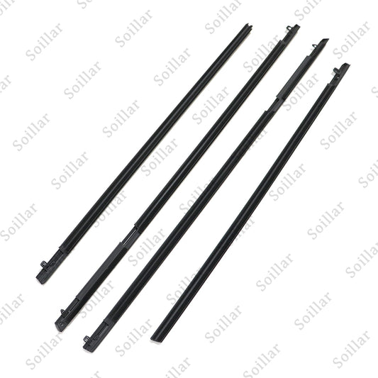 4pcs For 08-09 Pontiac G8 GT Lower Door Window Reveal Molding Weatherstrip Set