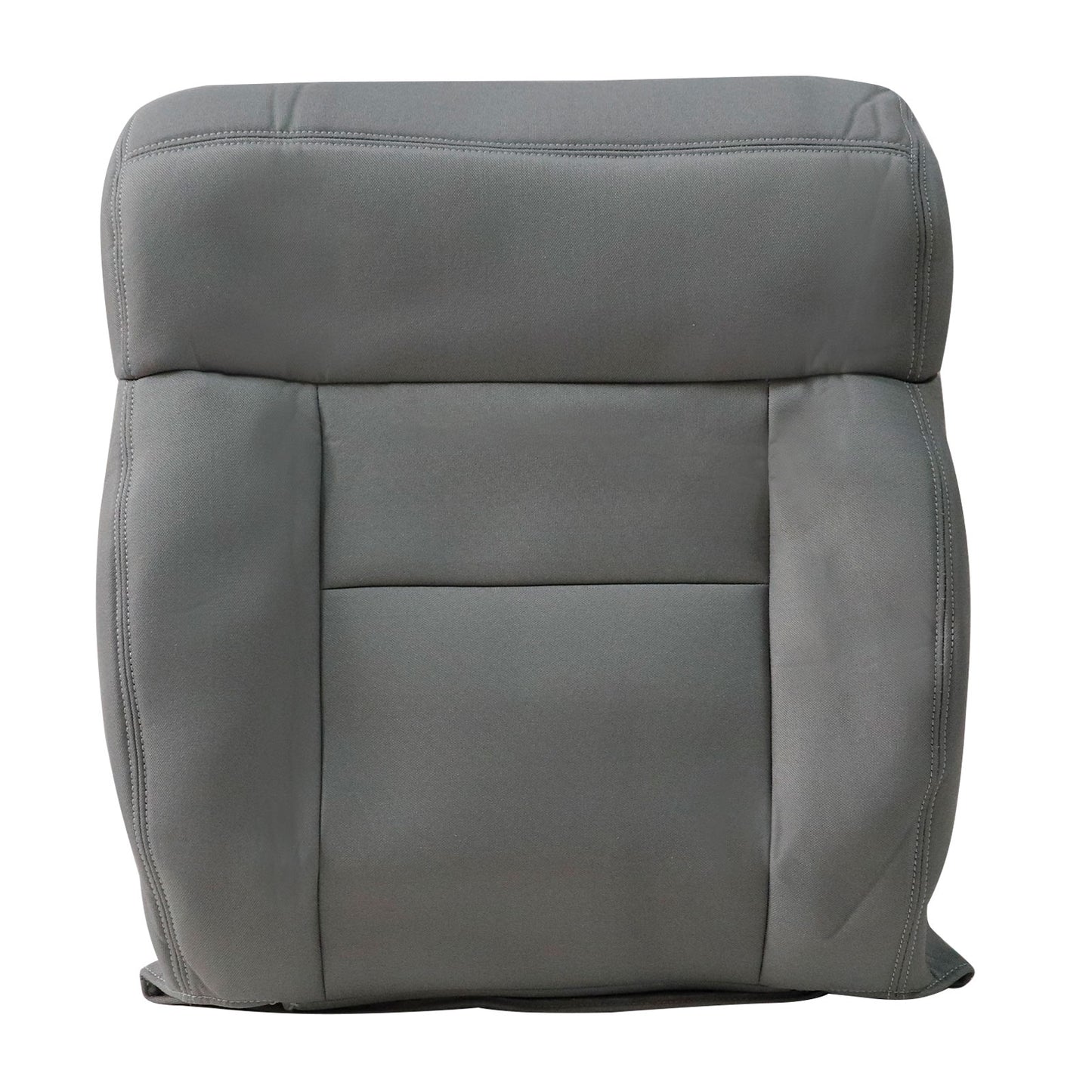 Front Driver & Passenger Bottom & Top Cloth Seat Cover Flint Gray 2004-2008 For Ford F-150 Lariat XL XLT STX FX4
